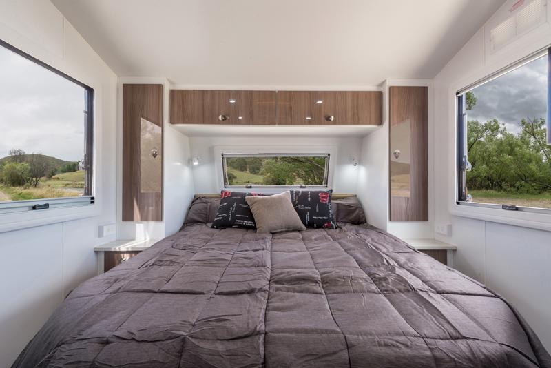 Inside a Tourister Newlands Caravan
