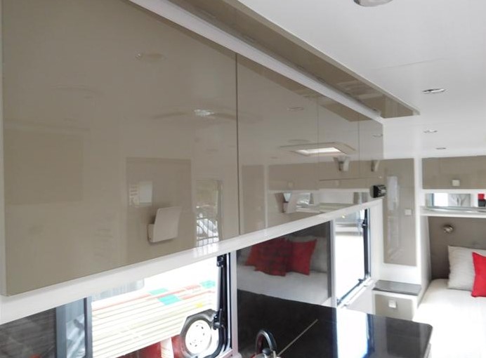 An interior design of Grant Cruiser Essential caravan