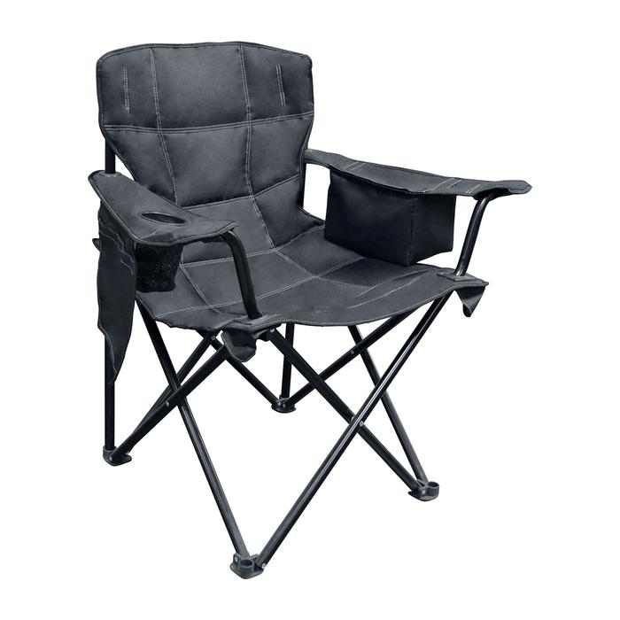 A folding chair for caravans