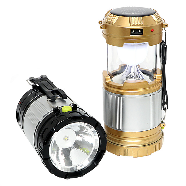 A powered lantern